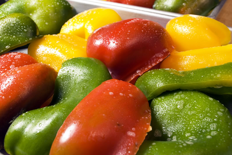 Roasting Peppers Step-By-Step | LunaCafe