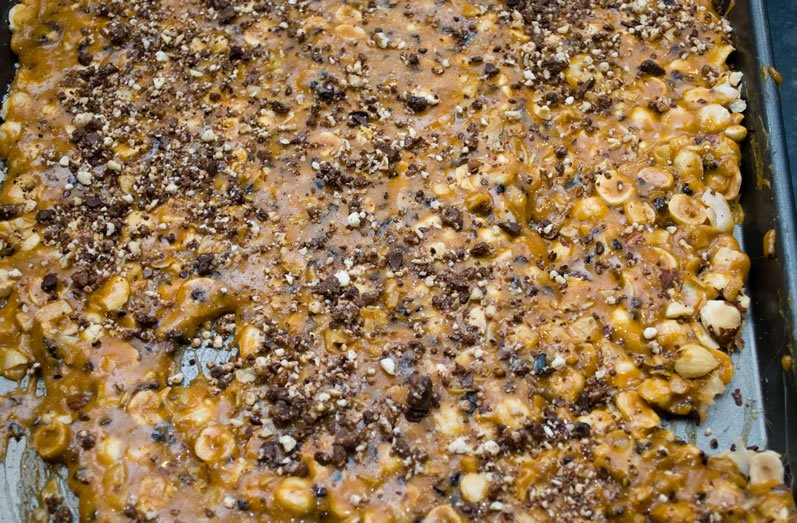 Toasted Hazelnut, Honey & Garam Masala Brittle | LunaCafe