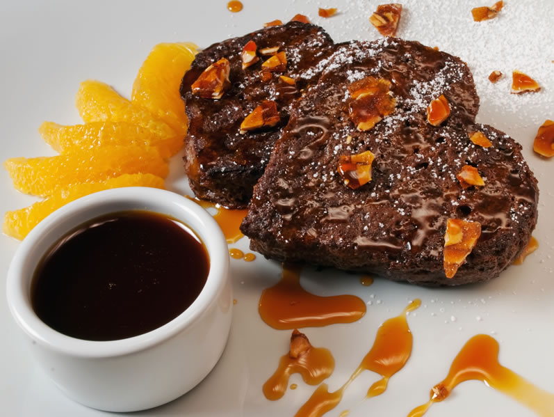 Bittersweet Chocolate Orange French Toast for Lovers  