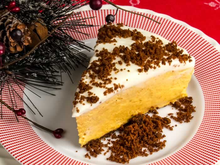 Dreamy, Creamy, No-Bake Pumpkin Butter Cheesecake | LunaCafe