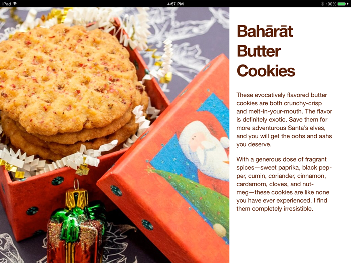 Baharat Butter Cookies