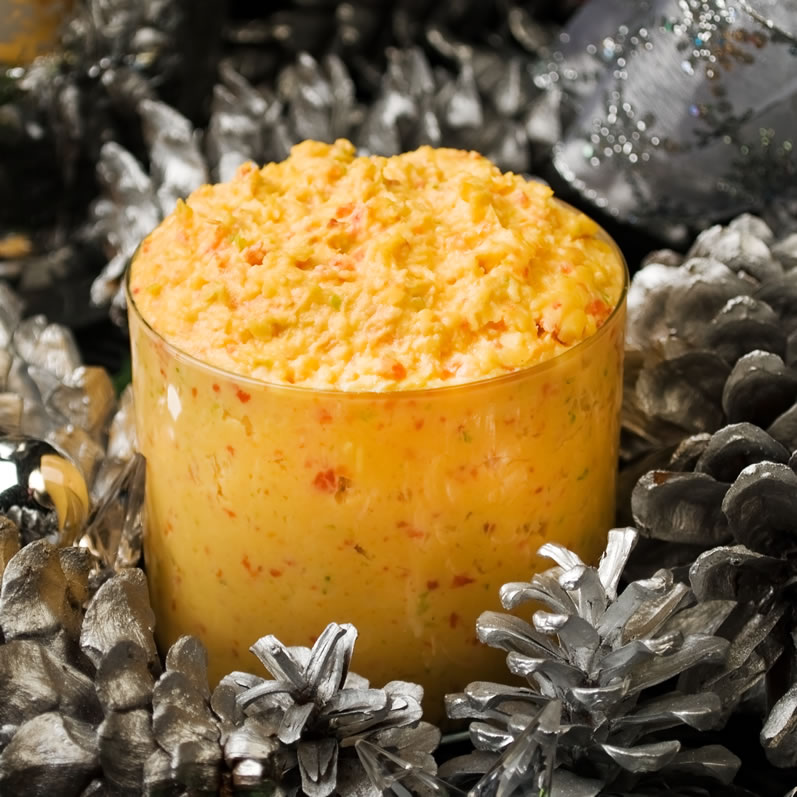  Thanksgiving Recipe Roundup: Creamy Fire-Roasted Red Pepper Cheese Spread