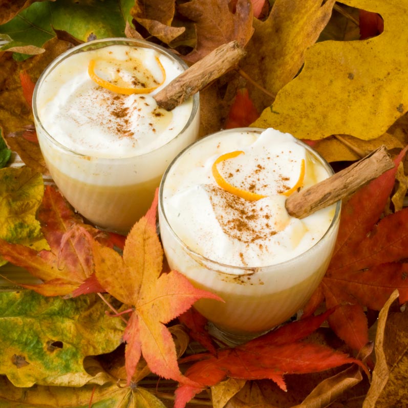 Thanksgiving Recipe Roundup: Pumpkin Spice Hot White Chocolate