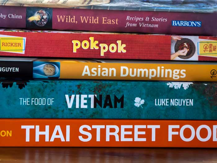 Some of My Newest Asian Cookbooks