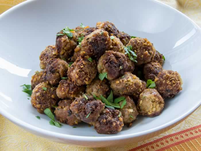 Moroccan Kefta Tagine (Spicy Meatballs with Tunisian Tomato Sauce, Olives & Preserved Lemon)