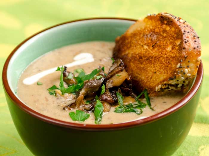 Really Wild Mushroom Soup: Two Fabulous Ways