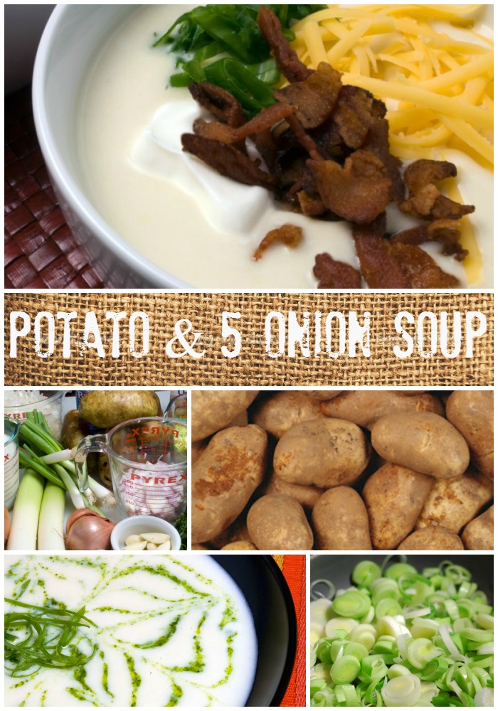 Potato & 5 Onion Soup | LunaCafe