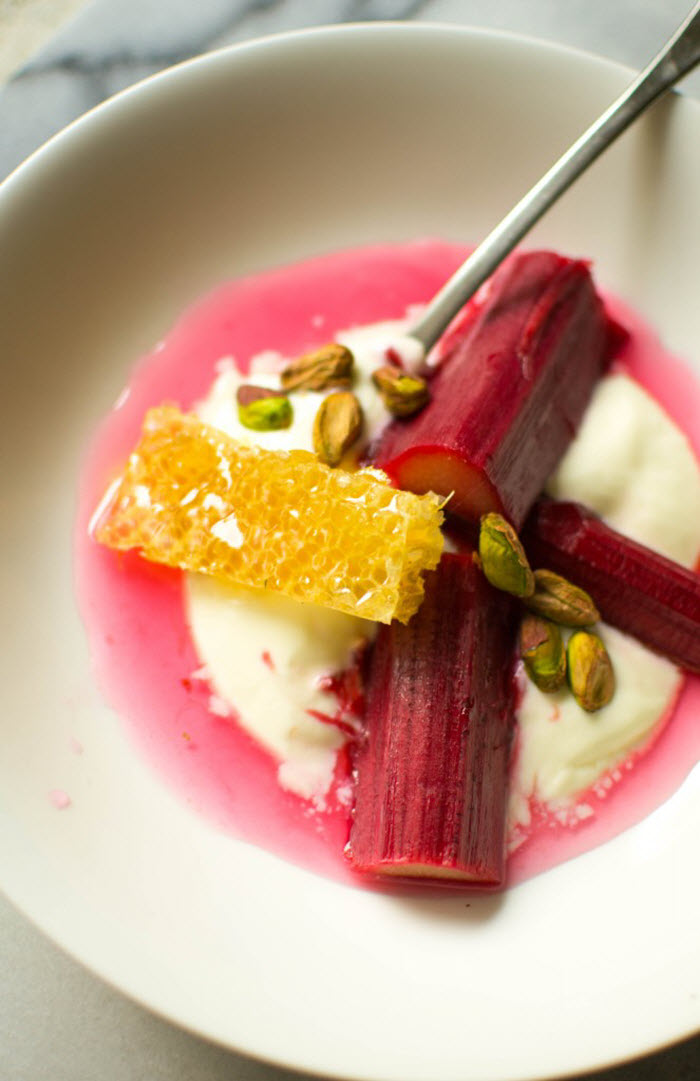 Flavor Pairing: Rhubarb + Rose Petal | LunaCafe